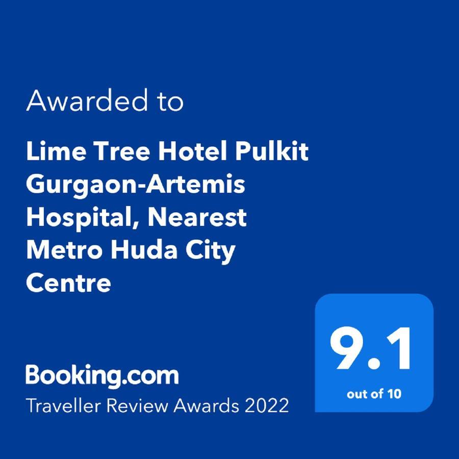 Lime Tree Hotel Pulkit Gurgaon-Artemis Hospital, Nearest Metro Huda City Centre Екстериор снимка